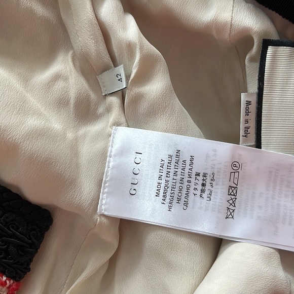 AUTHENTIC GUCCI Houndstooth mini skirt - Picture 4 of 7